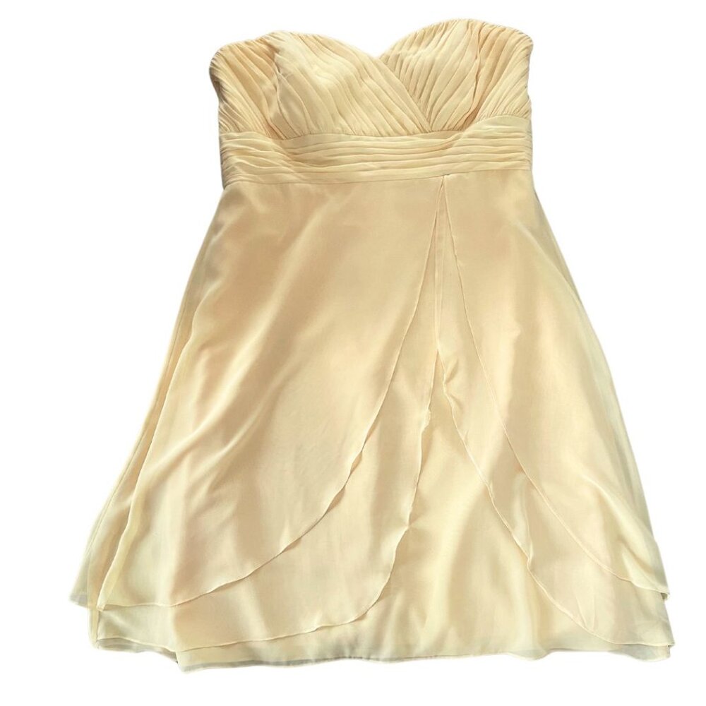 Butter Yellow Bridesmaid Dress